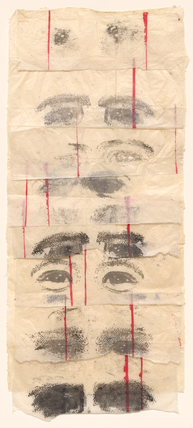 Kiki Smith. Untitled (Fluttering Eyes). 1990