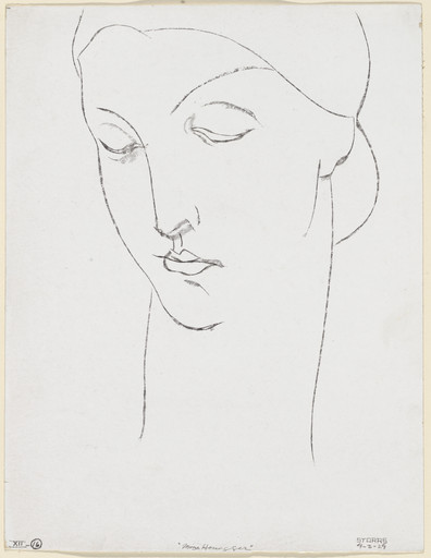 Head of Marie Honneger