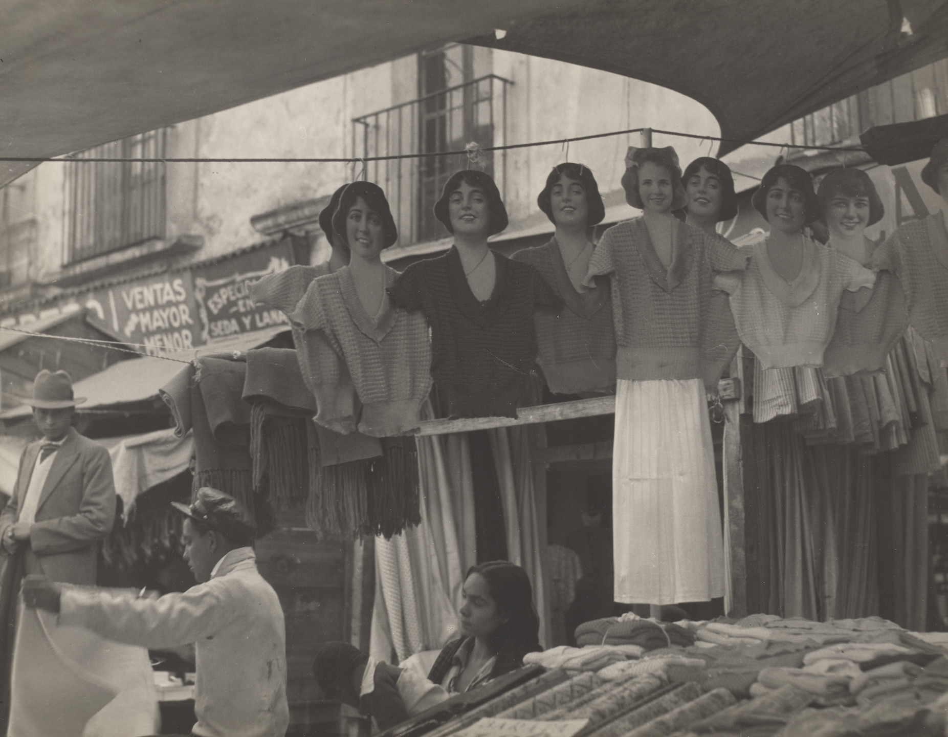 Manuel Álvarez Bravo. Laughing Mannequins. 1930