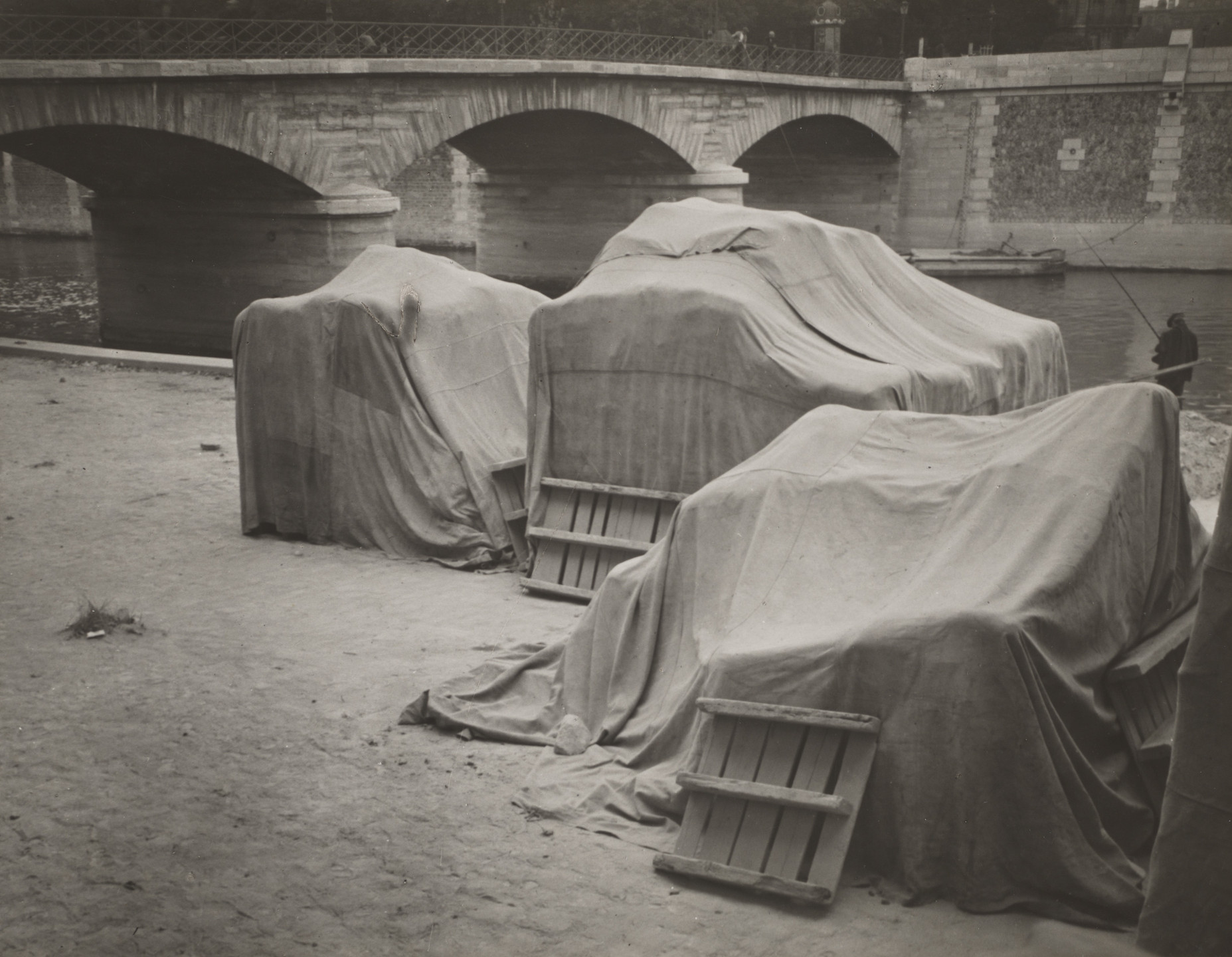 André Kertész. Quai de Bercy. 1926