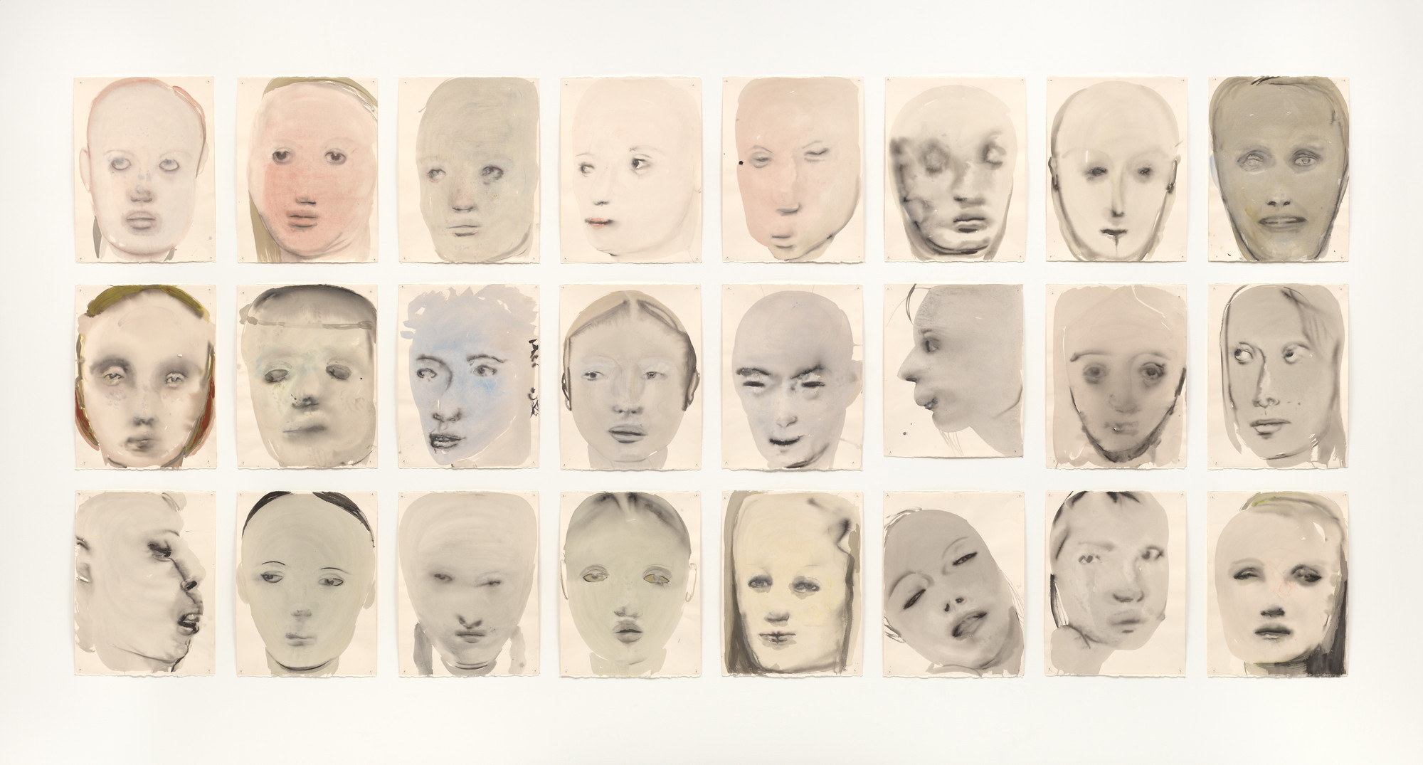 Marlene Dumas. Chlorosis (Love sick). 1994