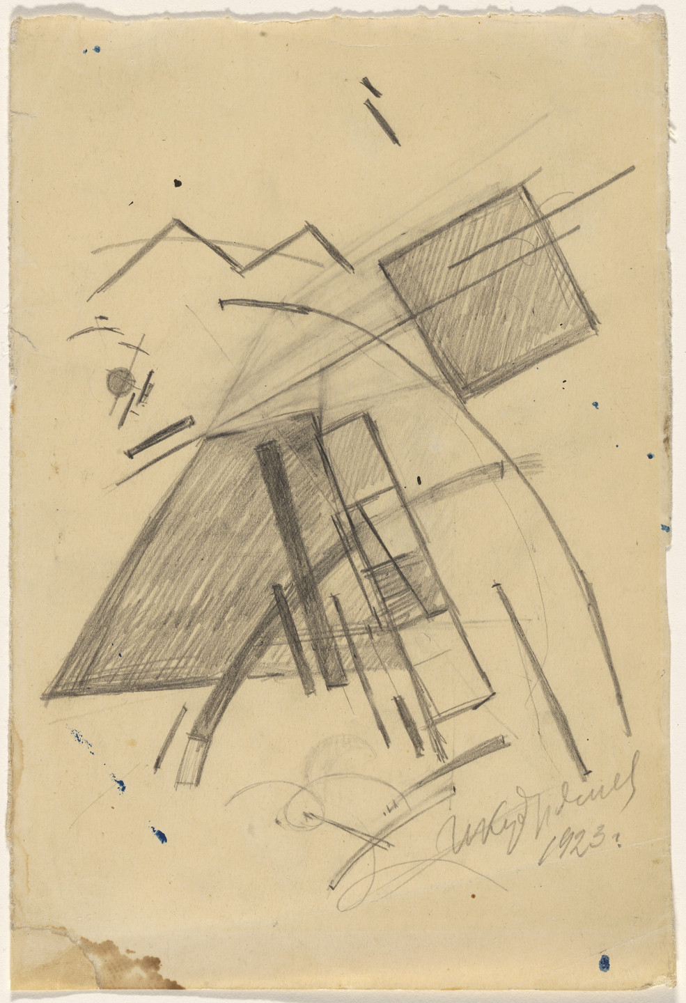 Ivan Kudriashov. Suprematist Composition. 1923