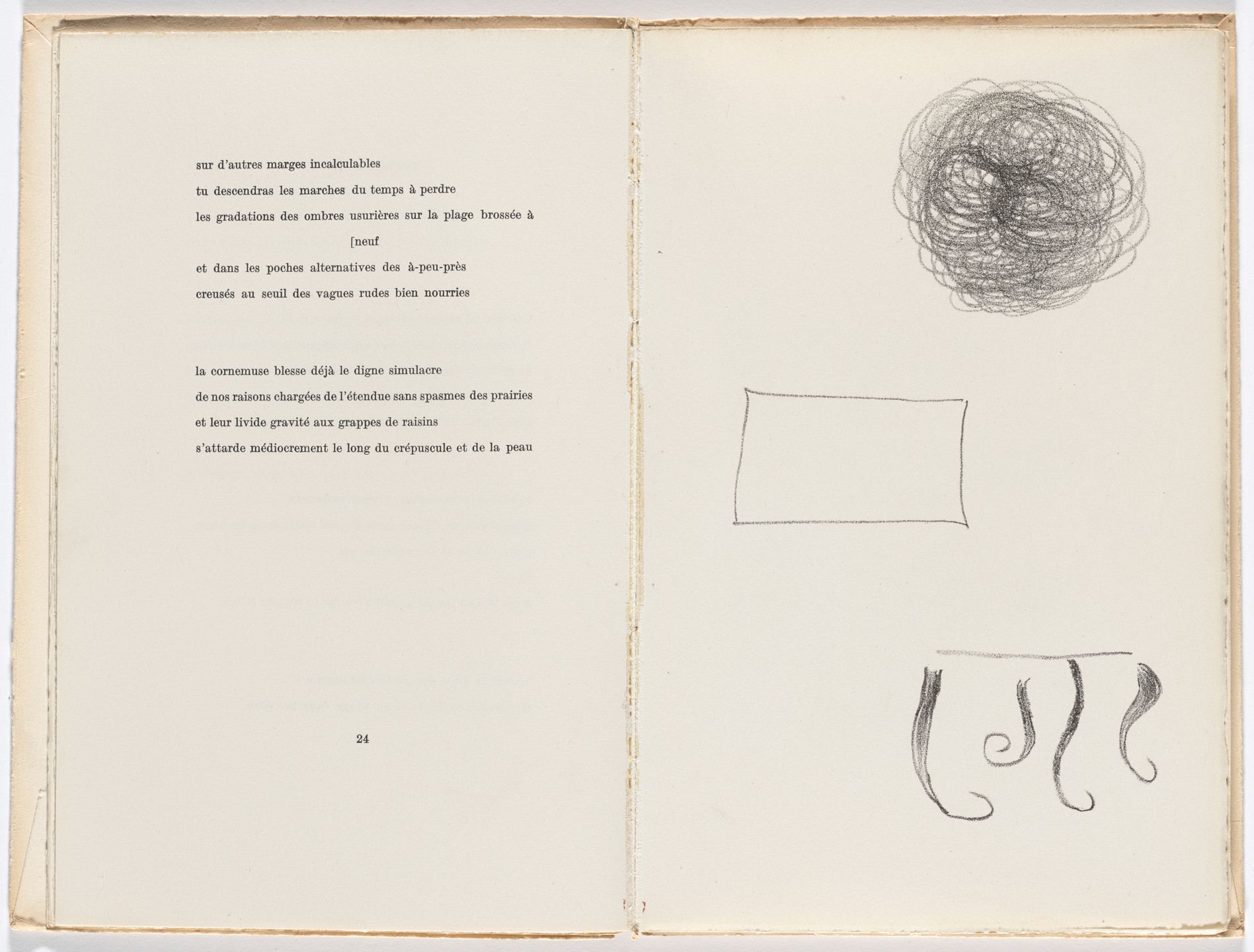 Joan Miró. Plate (facing page 24) from L'Arbre des voyageurs (The Tree of Travelers). 1929, published 1930