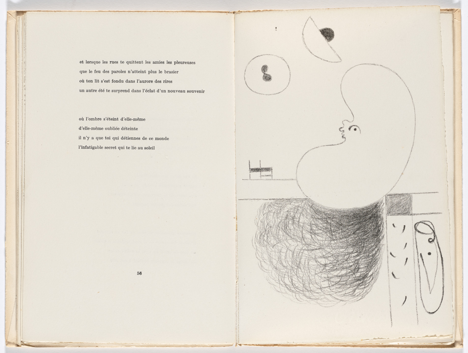 Joan Miró. Plate (facing page 56) from L'Arbre des voyageurs (The Tree of Travelers). 1929, published 1930