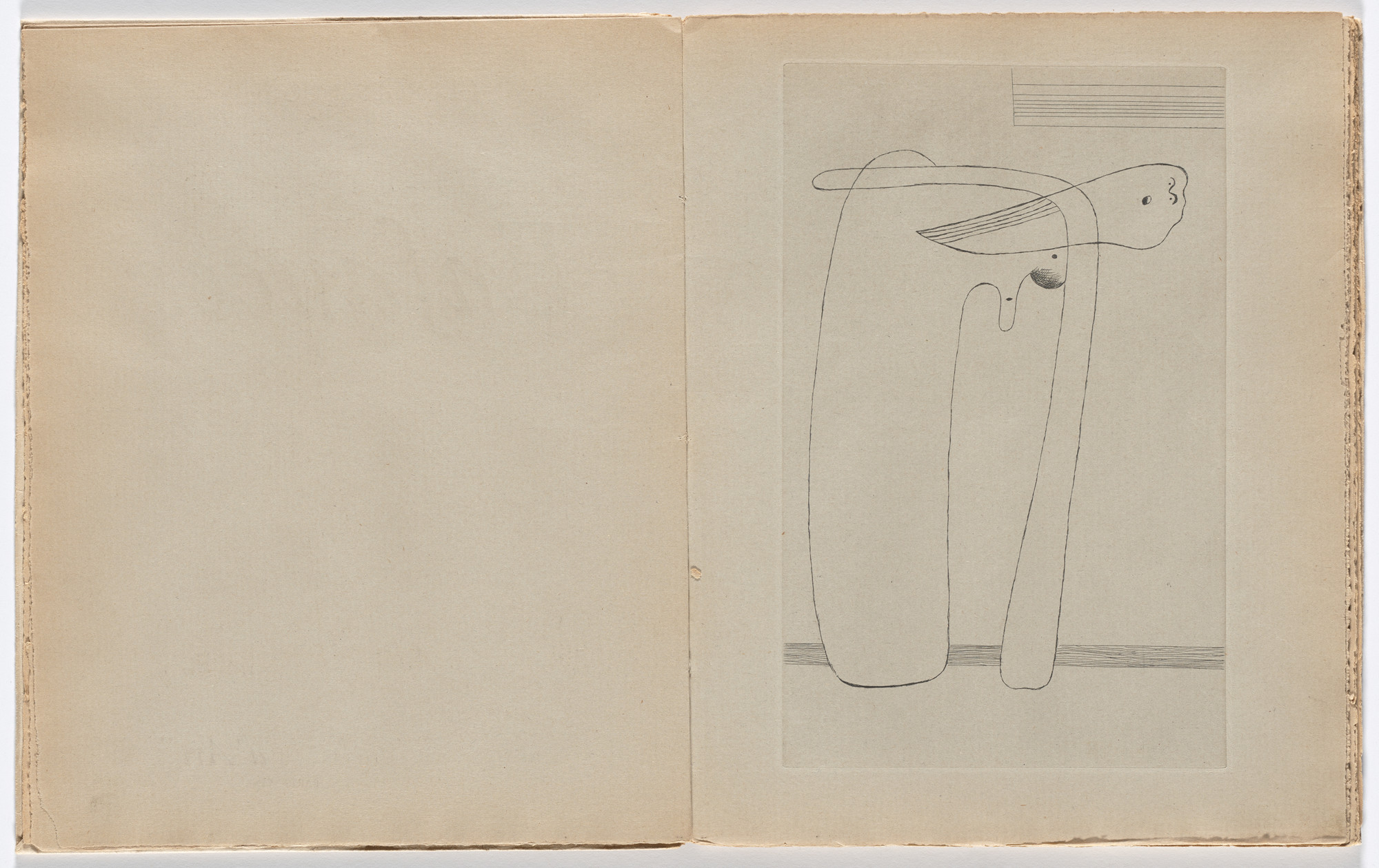 Joan Miró. Plate (folio 5) from Enfances (Childhoods). 1932–33, published 1933