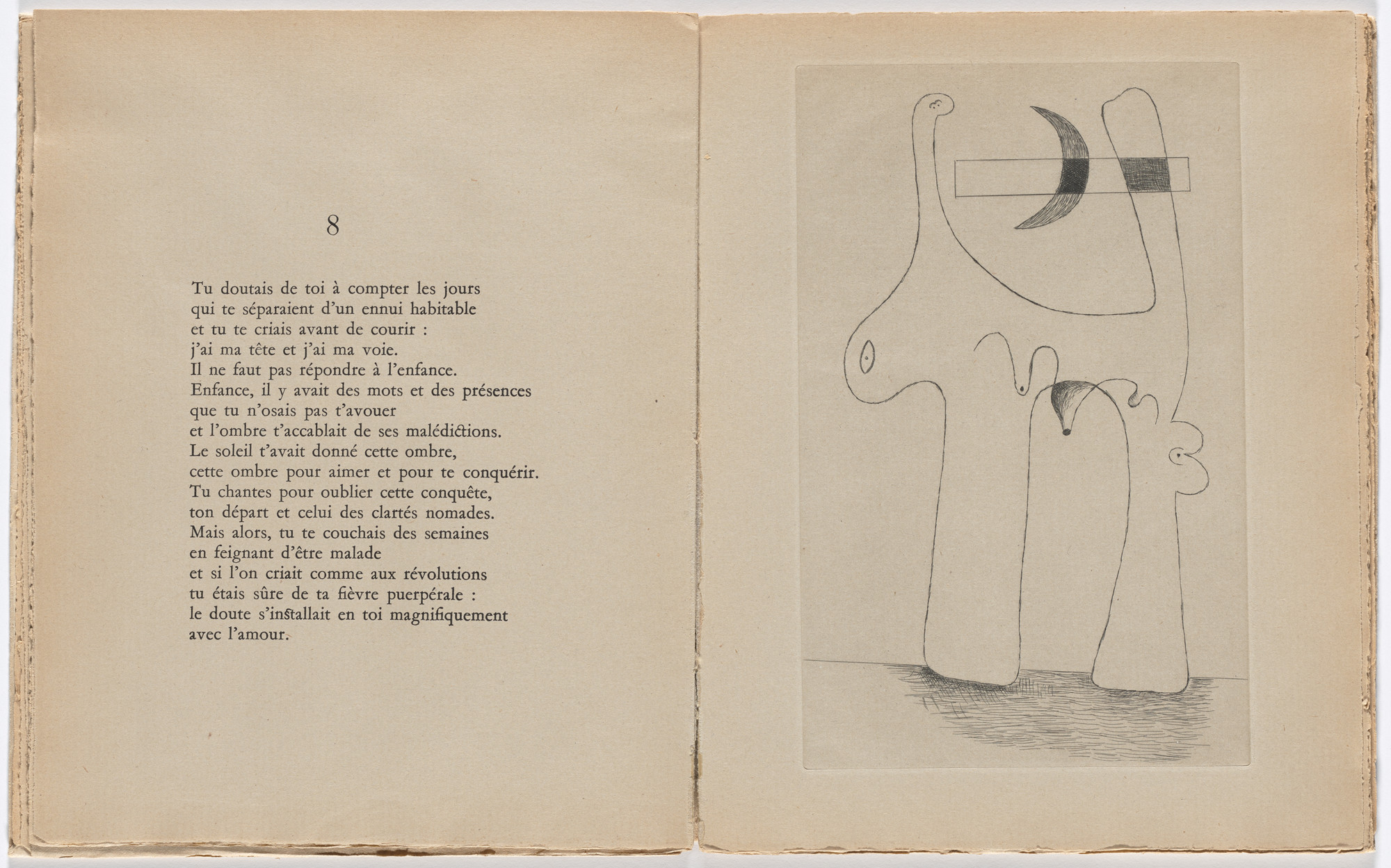 Joan Miró. Plate (folio 10) from Enfances (Childhoods)