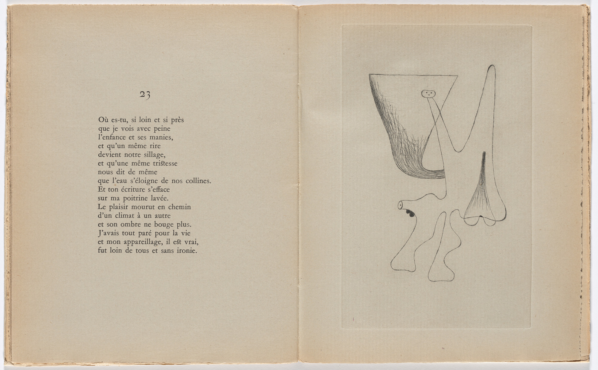 Joan Miró. Plate (folio 19) from Enfances (Childhoods). 1932–33, published 1933