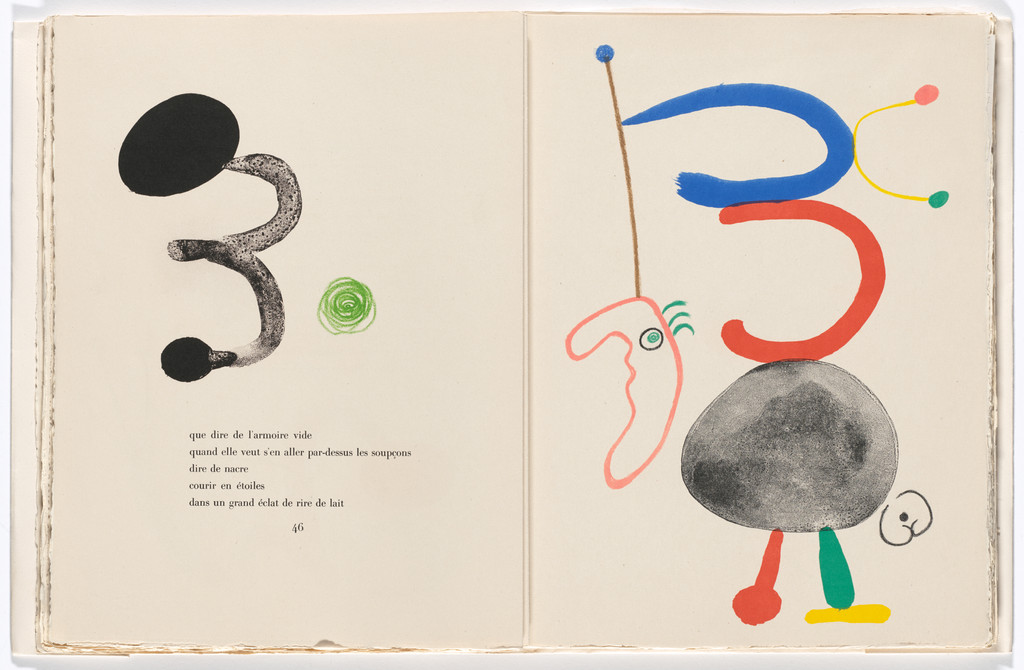 Plate (page 47) from Parler seul (Speaking Alone)