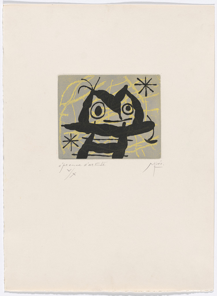 Plate XXI from The Ring of Dawn Suite (Suite la bague d'aurore)