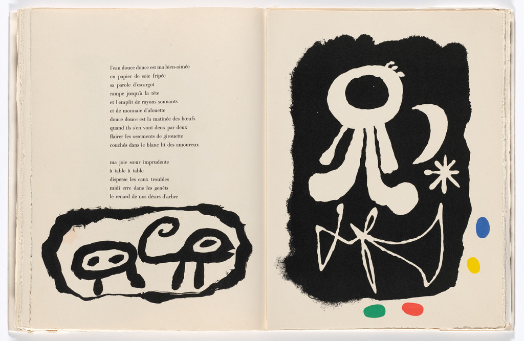 Plate (page 81) from Parler seul (Speaking Alone)