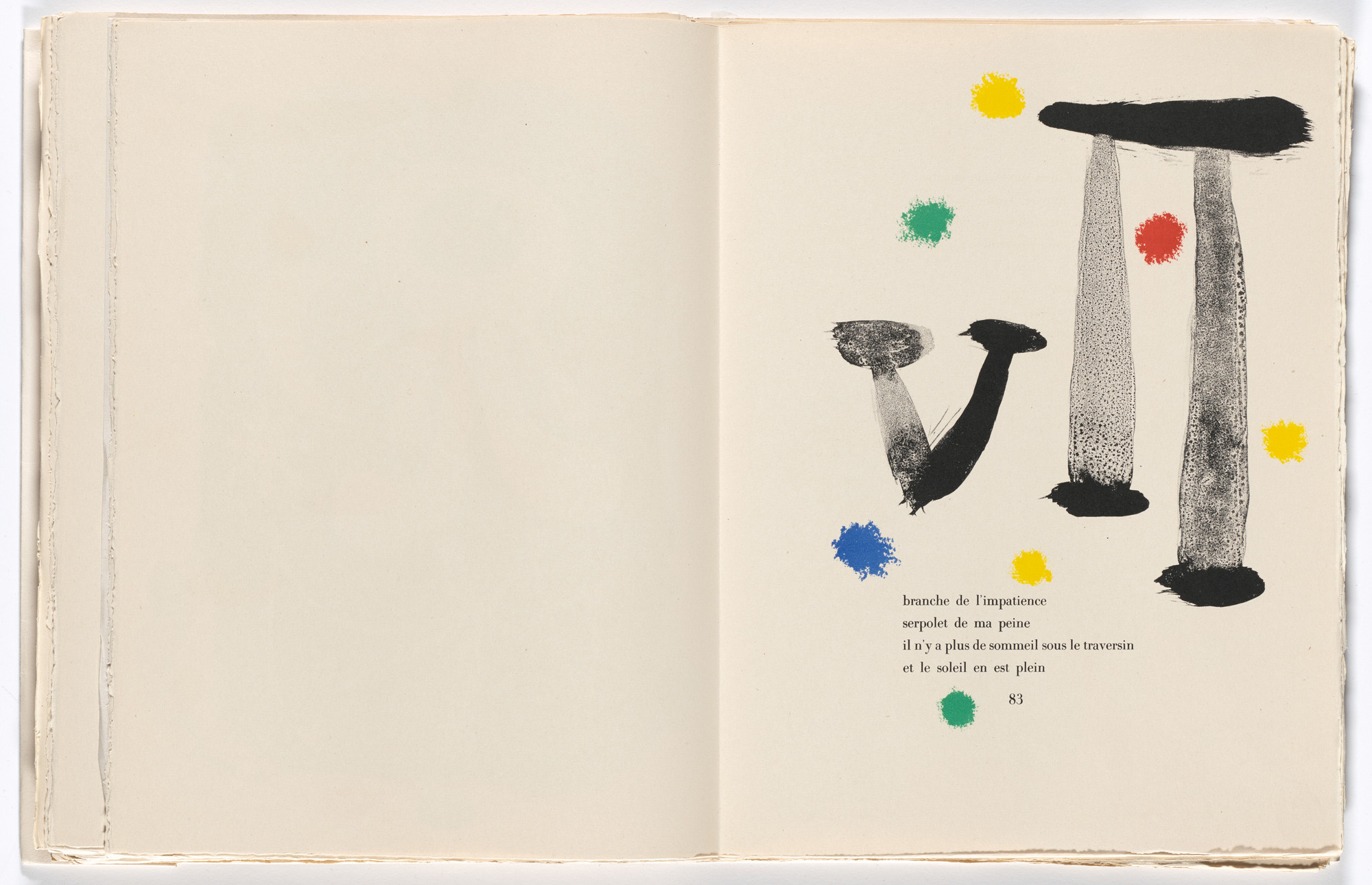 Joan Miró. Parler seul (Speaking Alone). 1948–50, published 1950