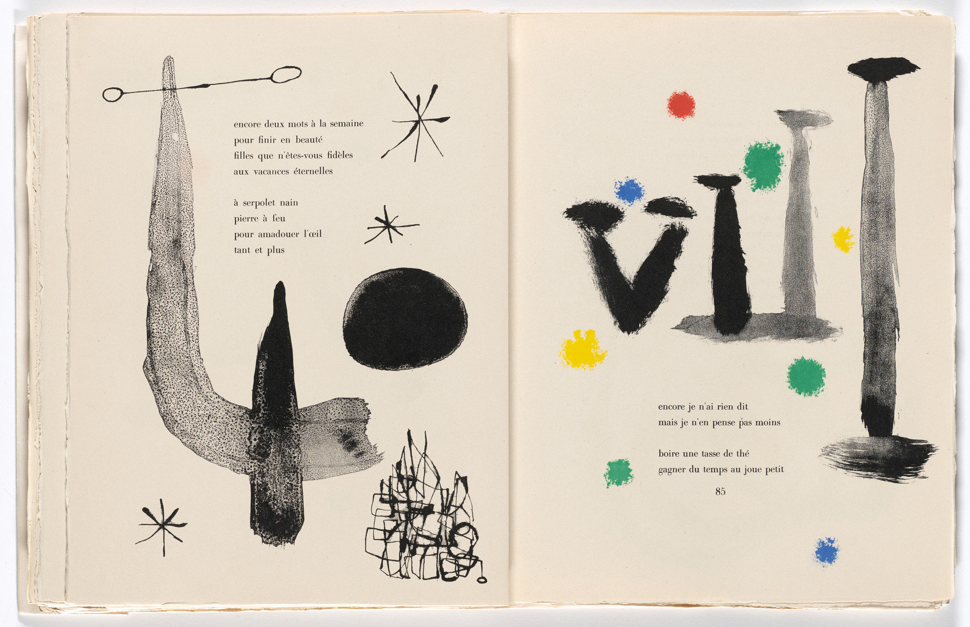 Joan Miró. Parler seul (Speaking Alone). 1948–50, published 1950
