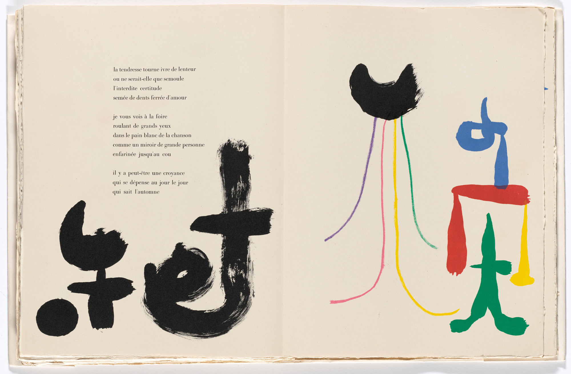 Joan Miró. Parler seul (Speaking Alone). 1948–50, published 1950