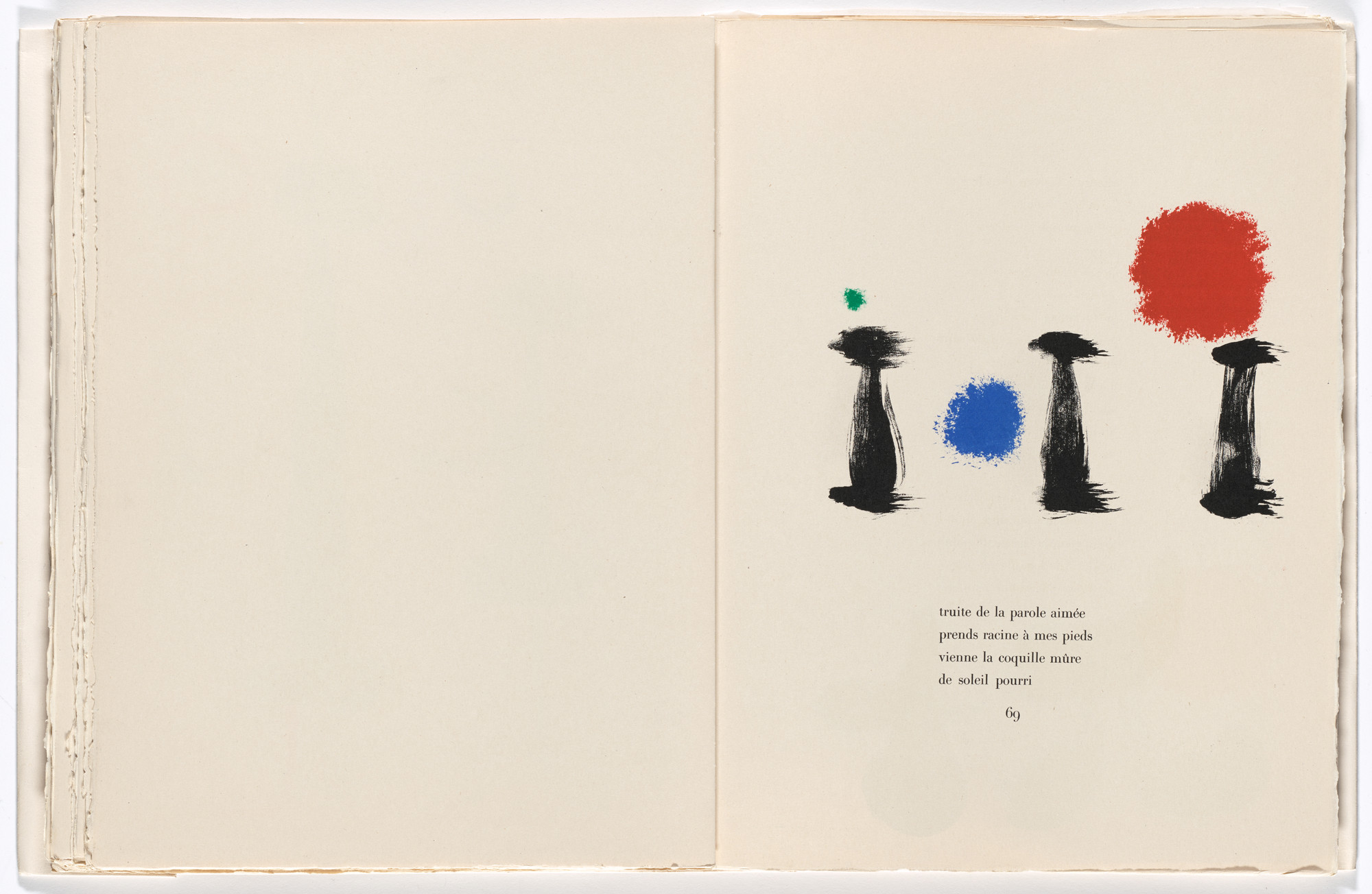 Joan Miró. Parler seul (Speaking Alone). 1948–50, published 1950
