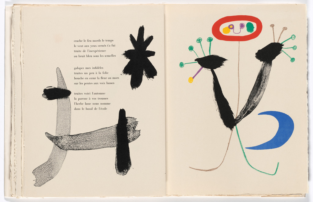 Plate (page 77) from Parler seul (Speaking Alone)