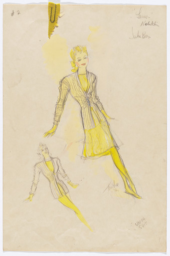 Lemon. Costume design for the ballet Juke-Box