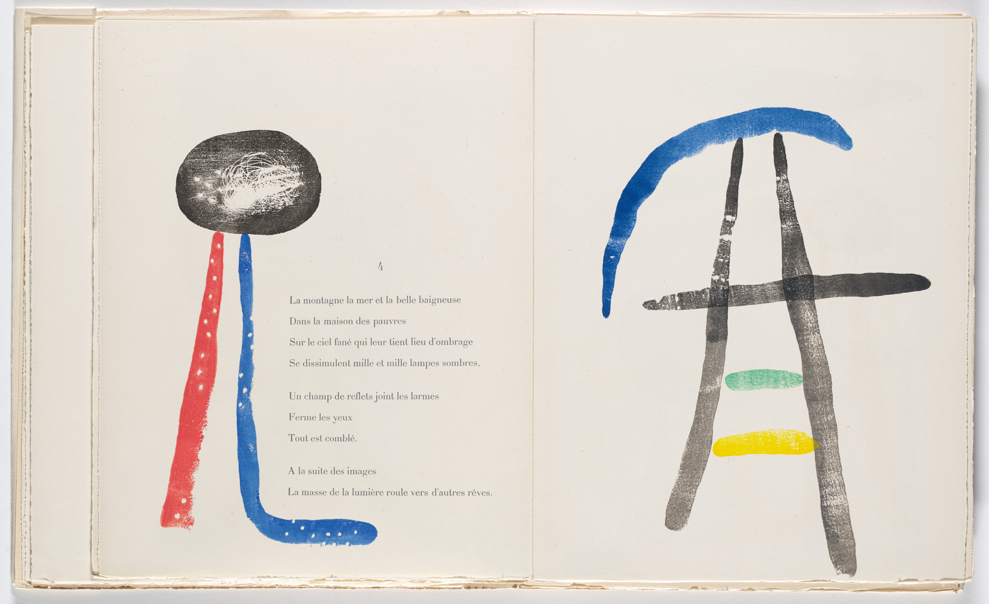 Joan Miró. Á toute épreuve (Proof Against All). 1947–58