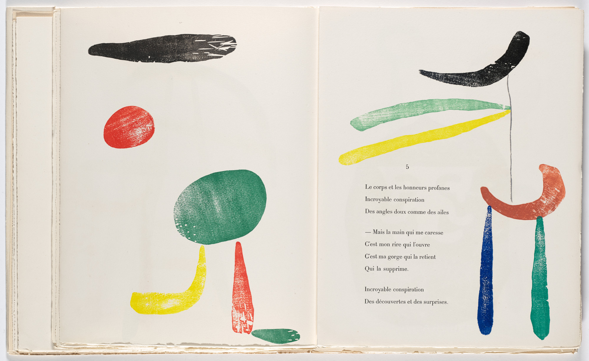 Joan Miro A Toute Epreuve Proof Against All 1947 58 Published 1958 Moma