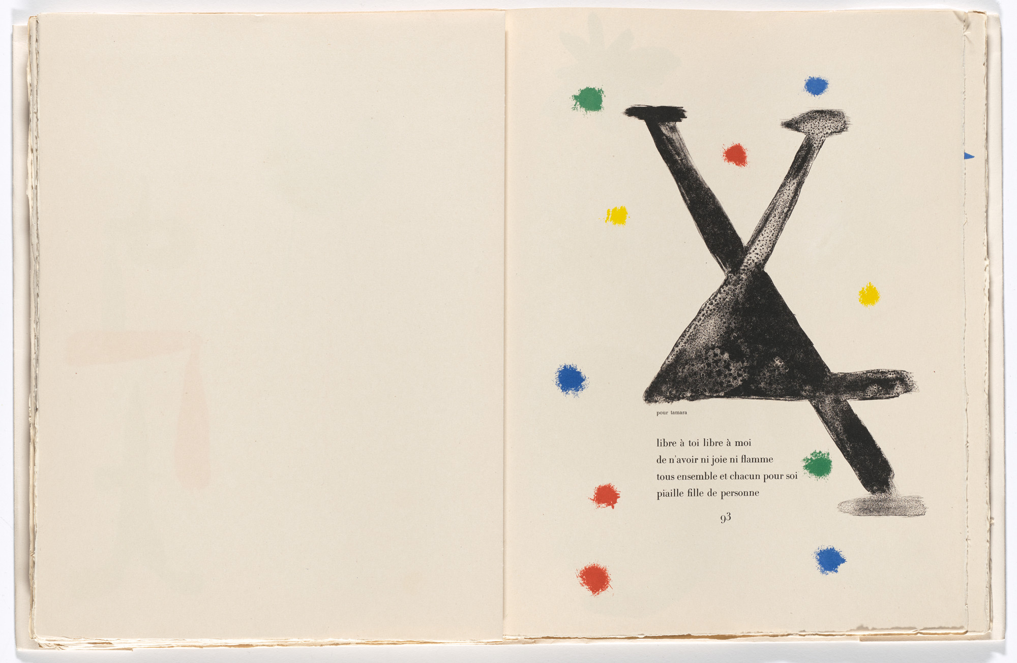 Joan Miró. Parler seul (Speaking Alone). 1948–50, published 1950