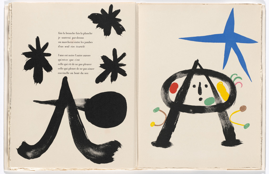 Plate (page 95) from Parler seul (Speaking Alone)