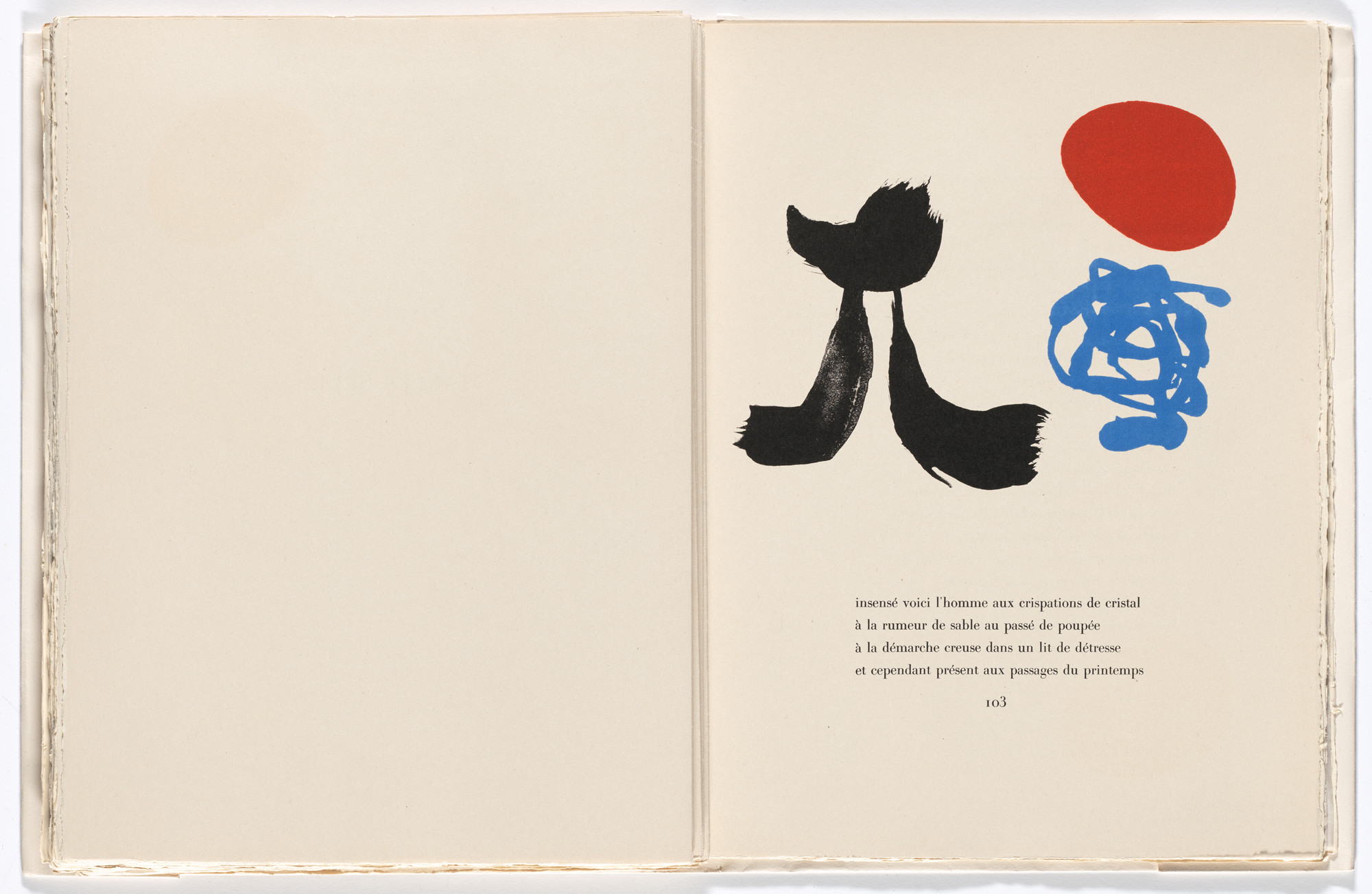 Joan Miró. Parler seul (Speaking Alone). 1948–50, published 1950