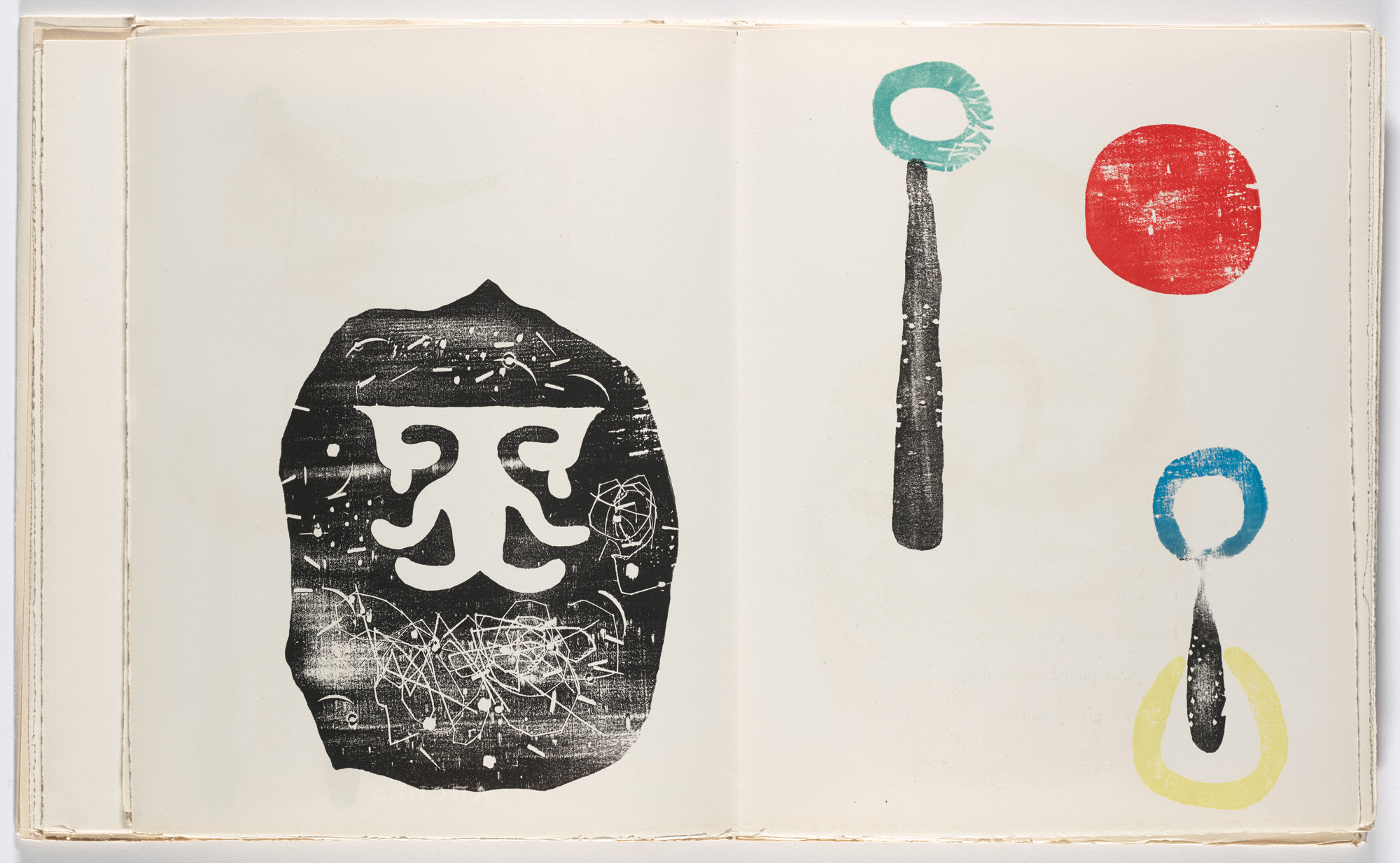 Joan Miró. Á toute épreuve (Proof Against All). 1947–58
