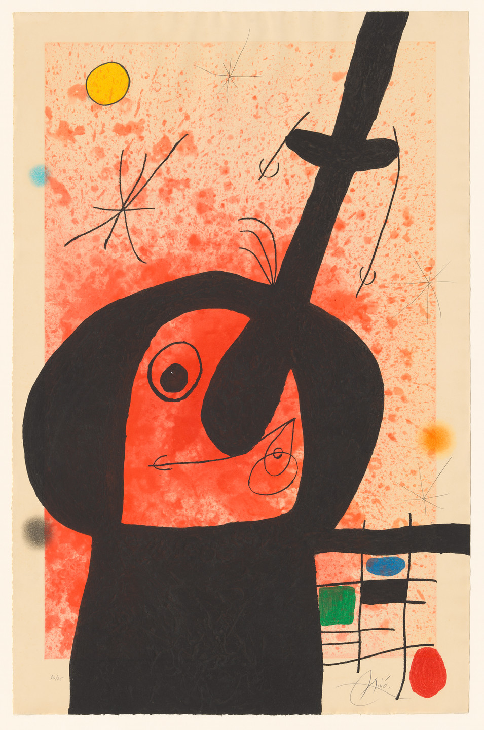 Joan Miro The Great Thinker Le Penseur Puissant 1969 Moma Joan Miro The Great Thinker Le Penseur Puissant 1969 Moma