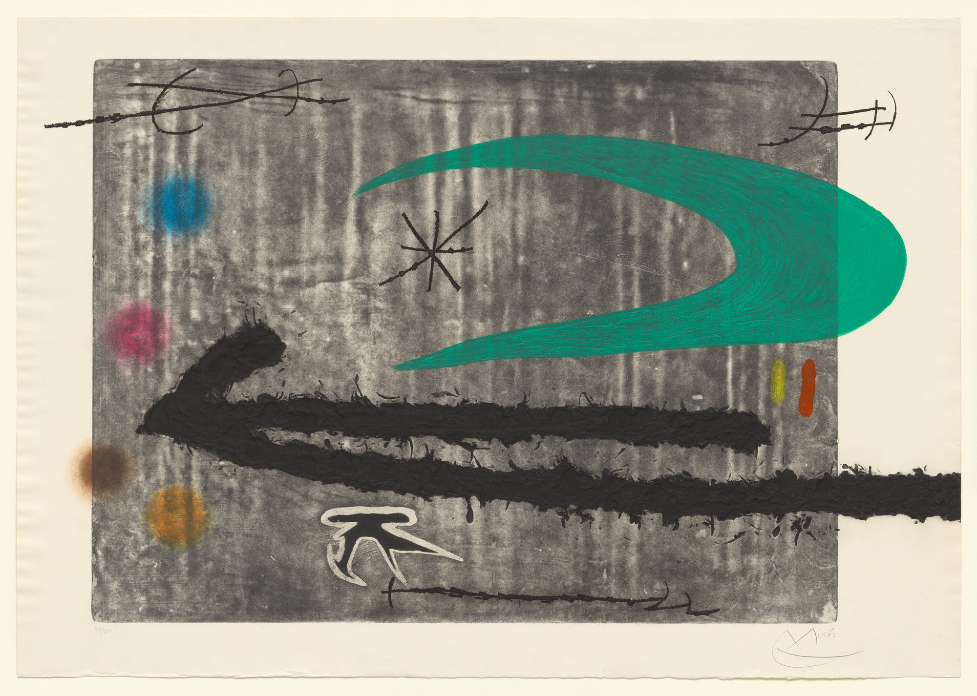 Joan Miró. Towards the Left ( Vers la gauche )