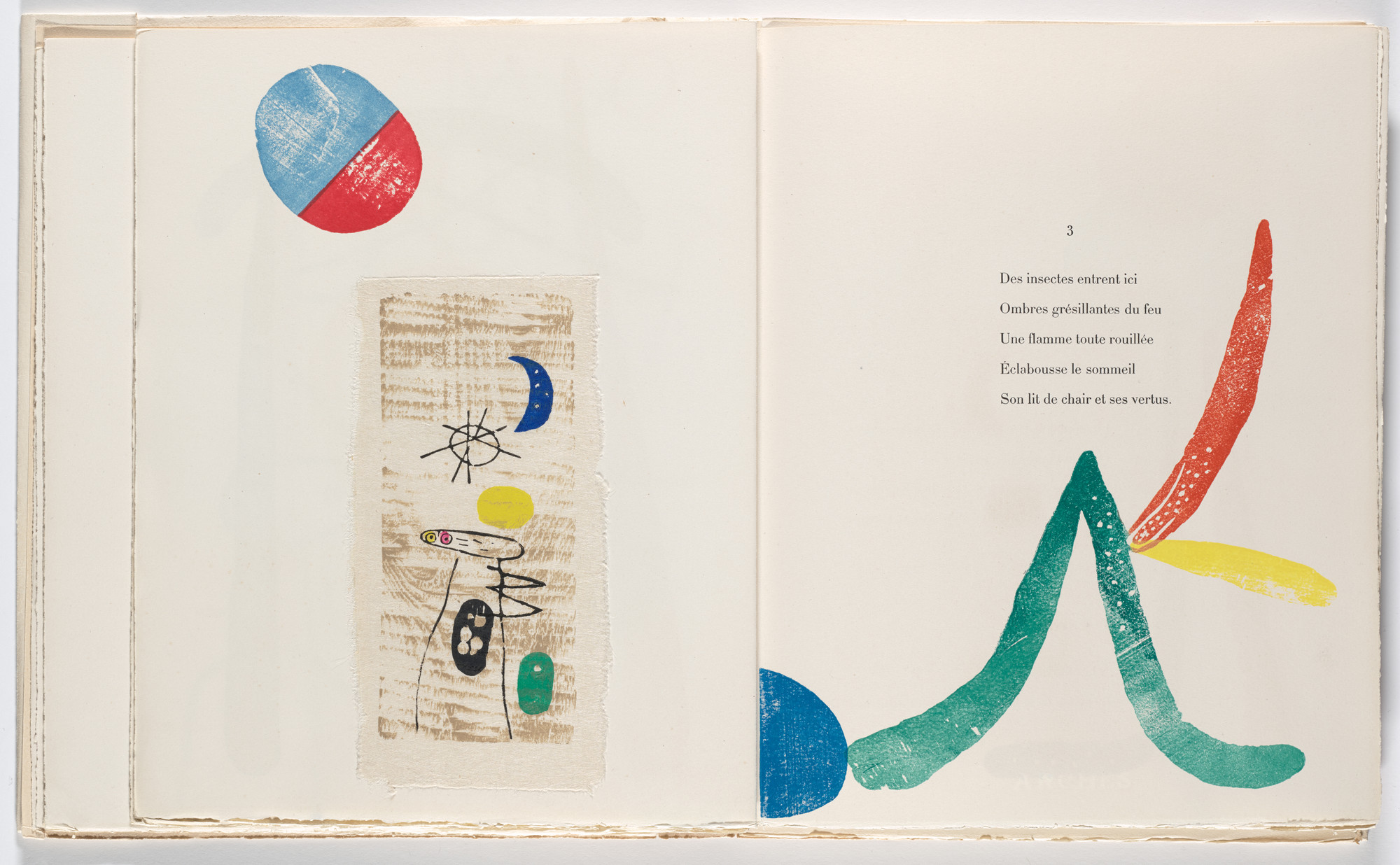 アンティークポスター！JOAN MIRÓ A TOUTE ÉPREUVE A toute épreuve by Joan Miró on artnet