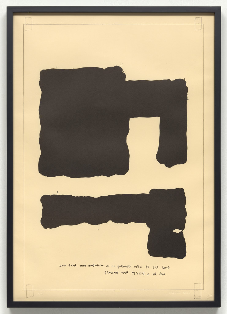 Untitled (Front Toe of Lion Standing on a Miniature Axe That Was Lost by a Tourist from Hawaii) from an untitled series, Kim Beom, 2016