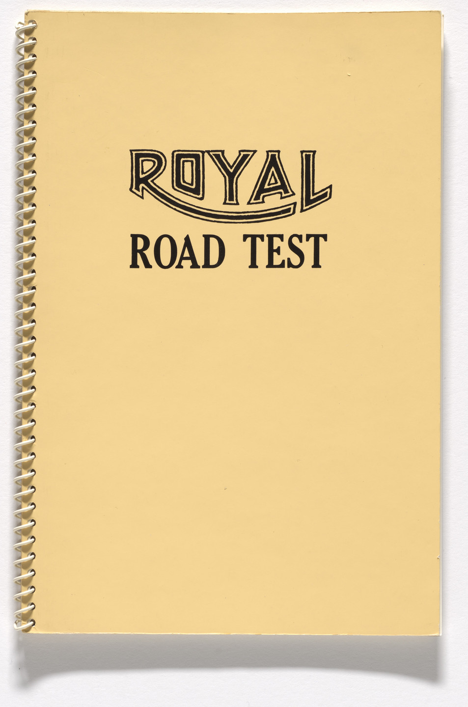 Edward Ruscha, Mason Williams, Patrick Blackwell. Royal Road Test. 1967