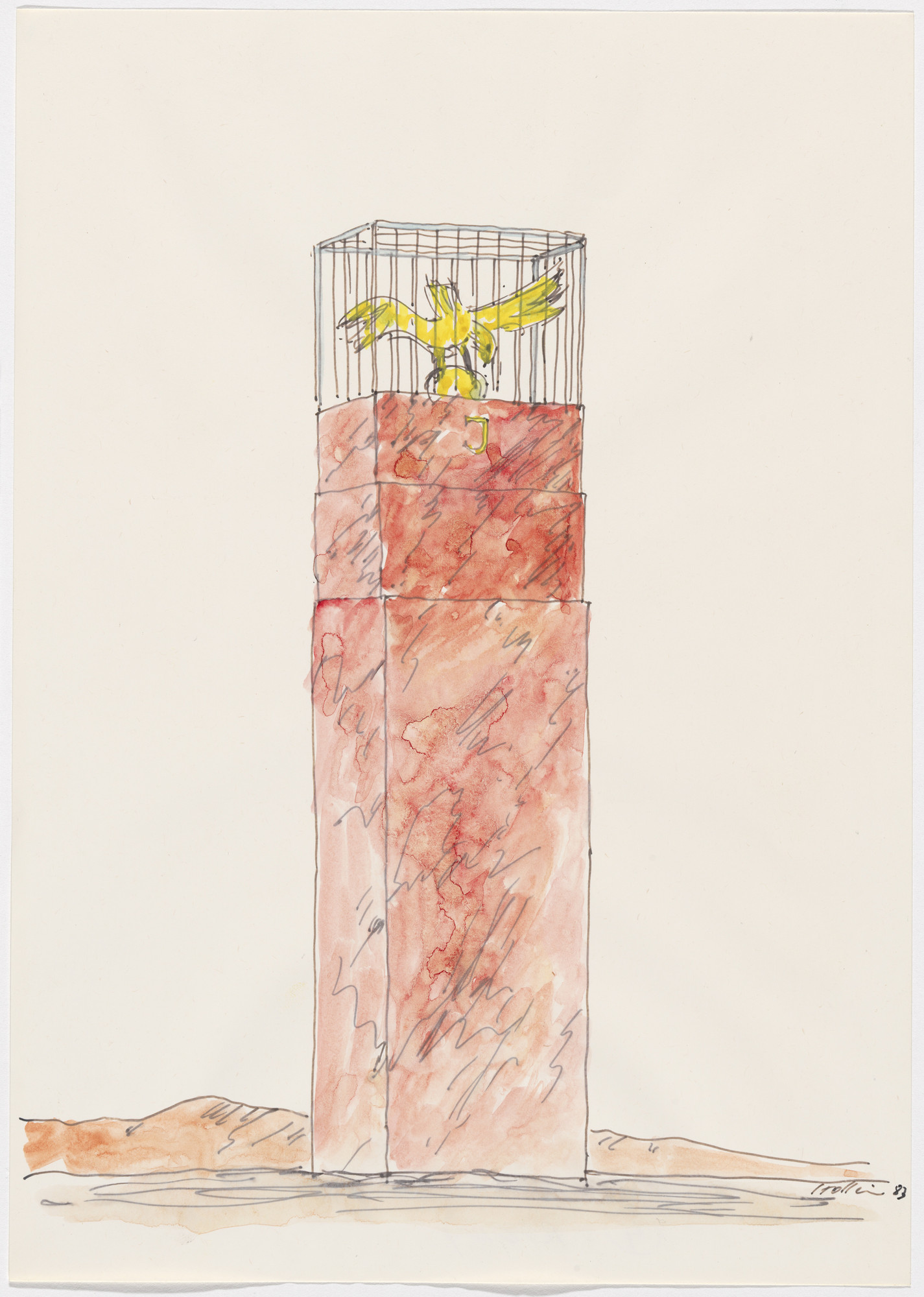 Hans Hollein. Holly Folly (eagle)