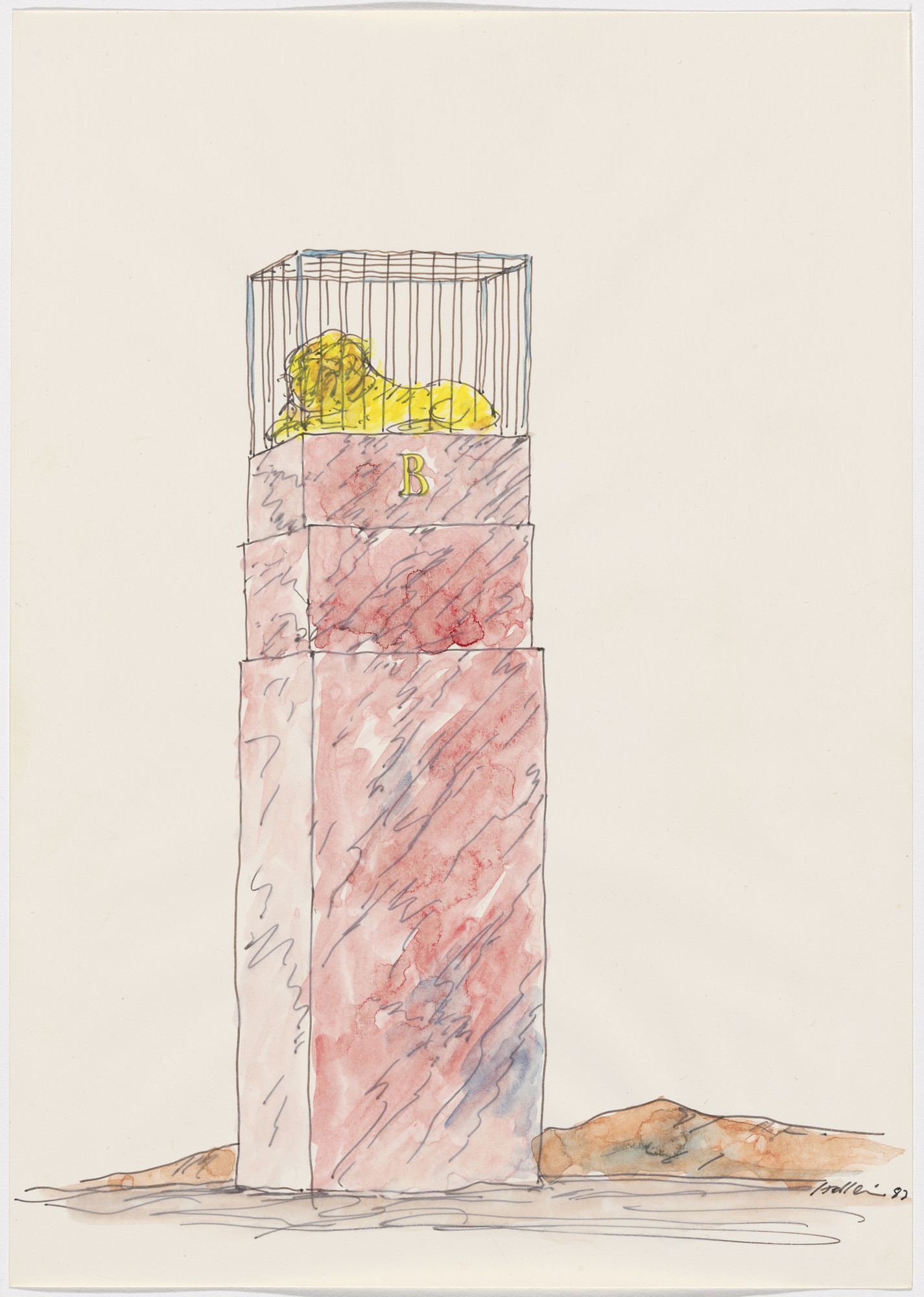 Hans Hollein. Holly Folly (lion)