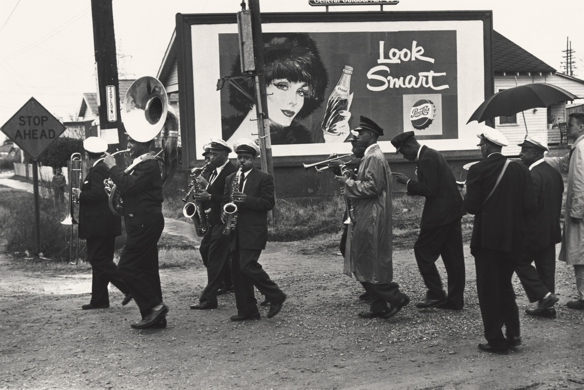 Lee Friedlander. Young Tuxedo Brass Band. New Orleans, Louisana