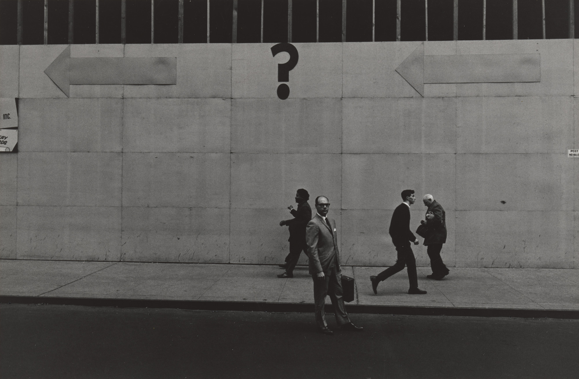 Lee Friedlander. New York City. 1962