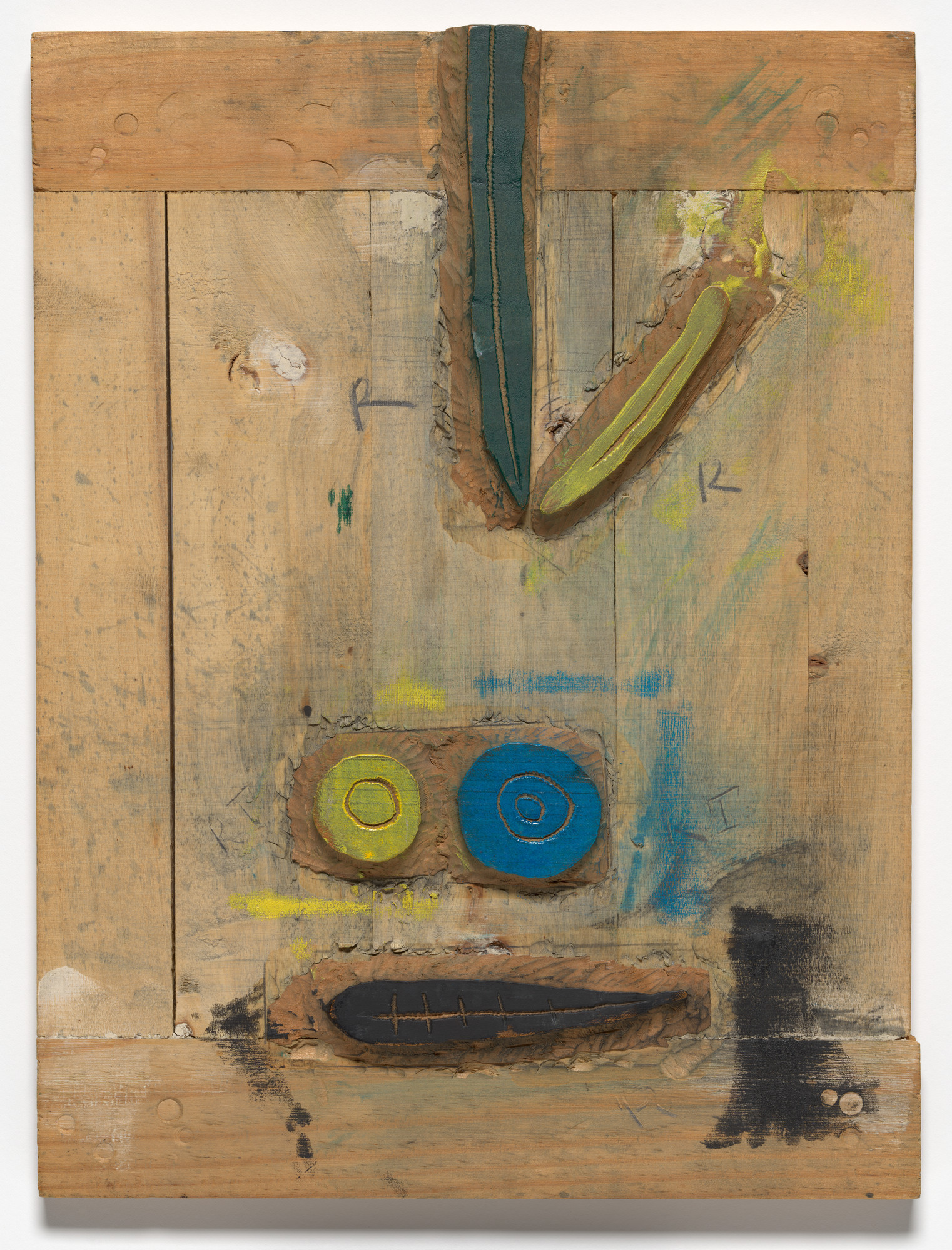 Joan Miró. Wood block for plate from À toute épreuve (Proof Against All)