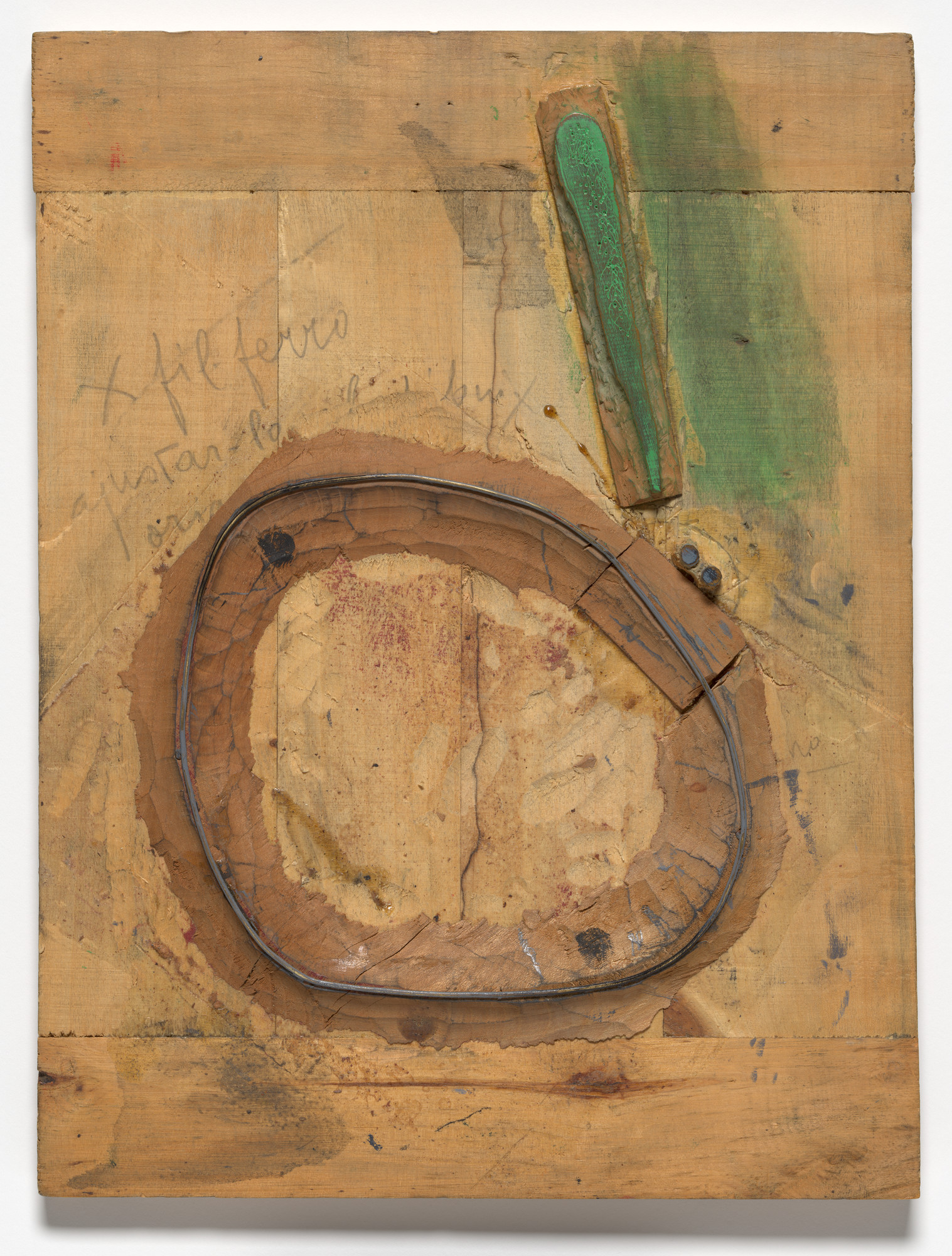 Joan Miró. Wood block for plate from À toute épreuve (Proof Against All)