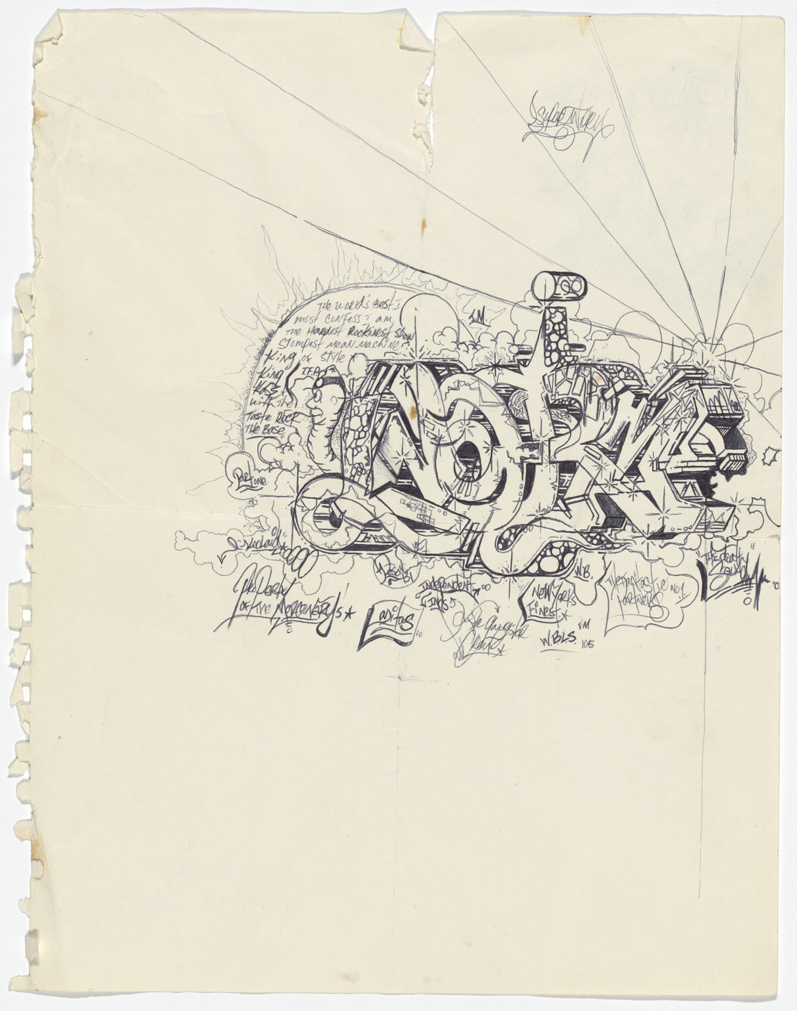 Kostabi Upheaval 1982 直筆原画 Mark Kostabi: Upheaval | Roland And Kostabi Hagenberg, Mark