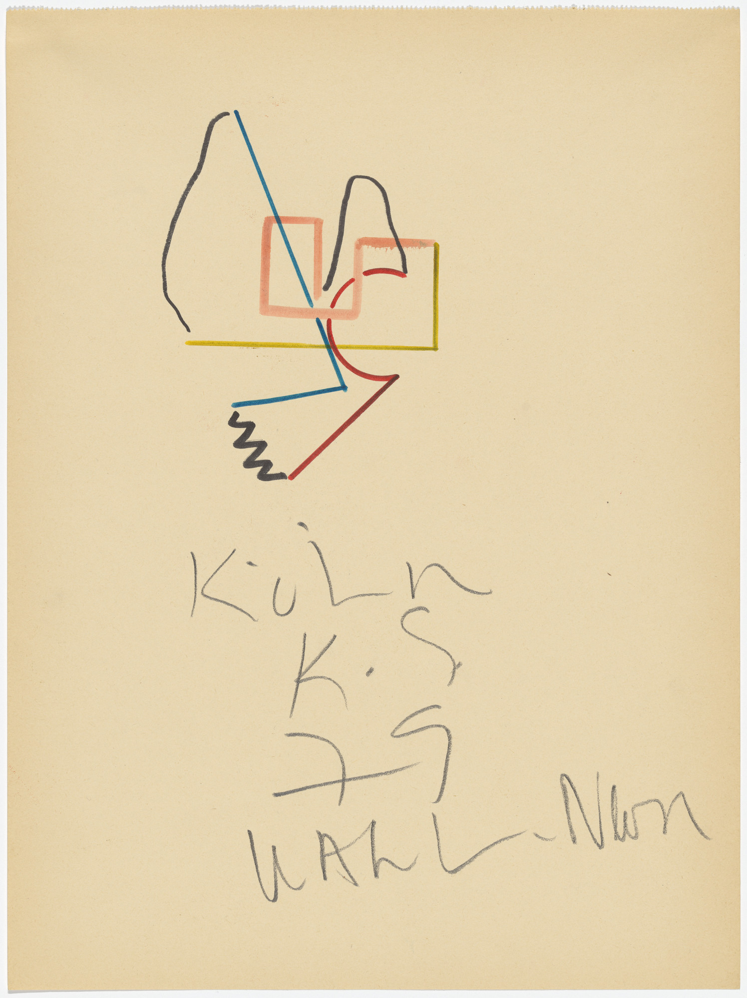 Keith Sonnier. Wall-Neon