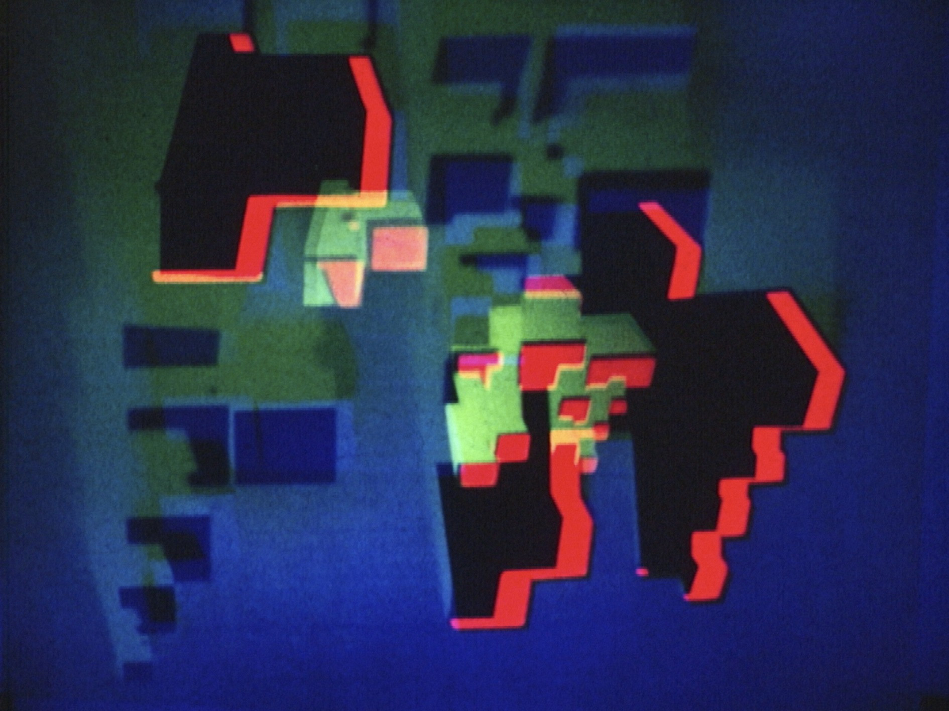 Nalini Malani. Dream Houses. 1969