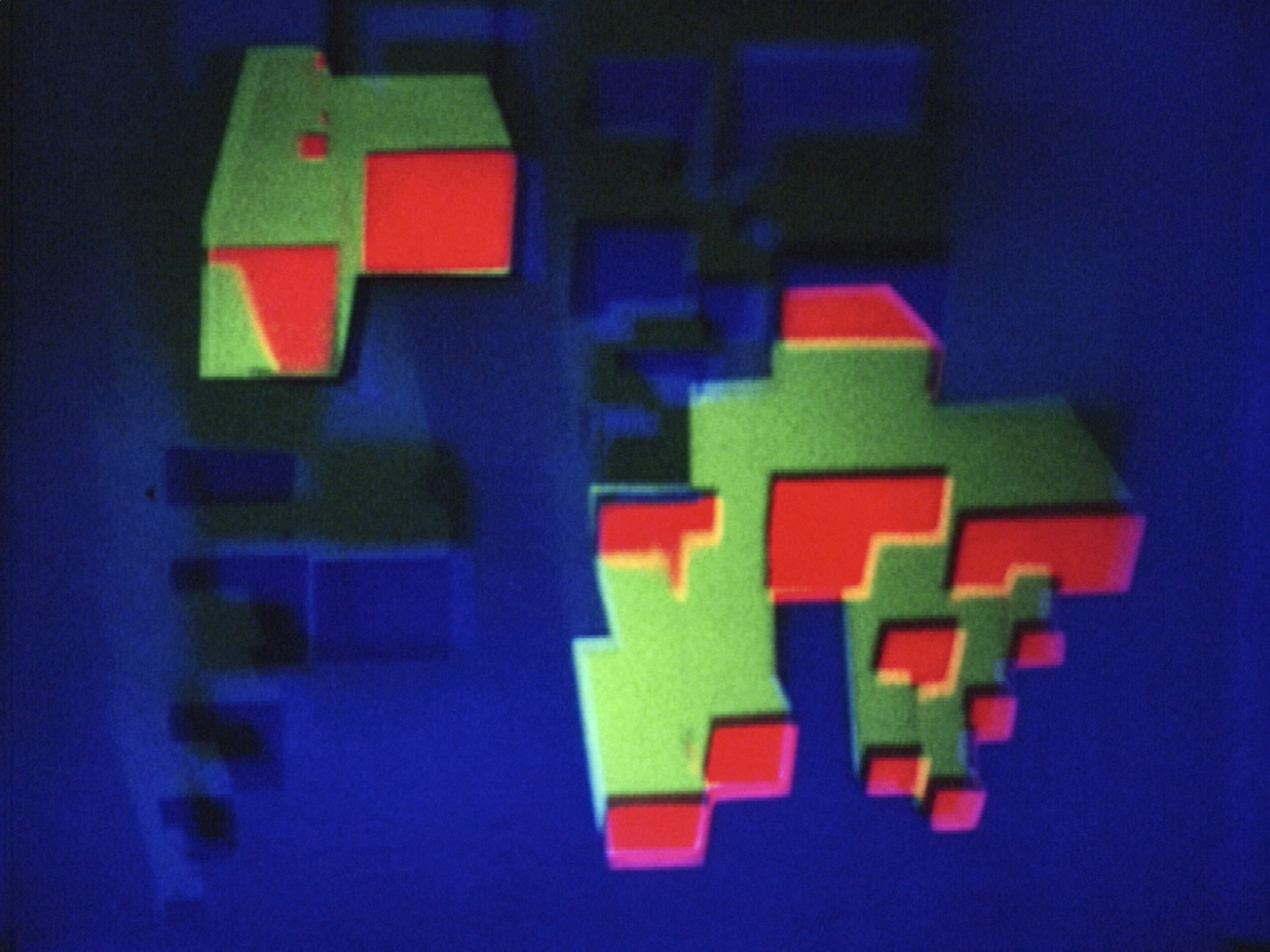 Nalini Malani. Dream Houses. 1969