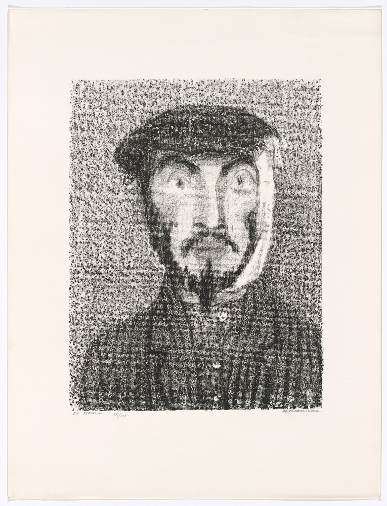 Portrait of Motl (Motl Kamisol, The Tailor) from Tevia the Milkman, Volume I