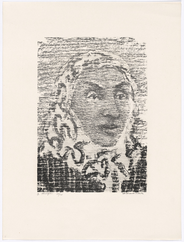 Portrait of Golda (Tevia's Wife) from Tevia the Milkman, Volume I