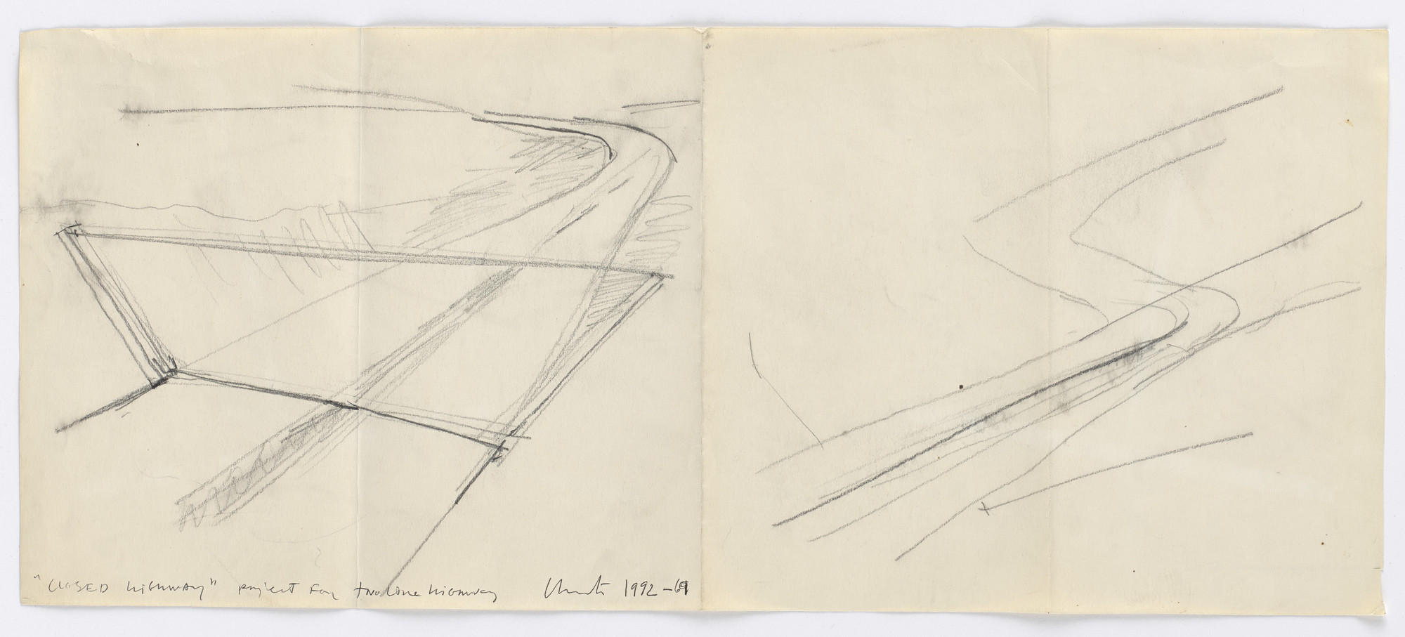 Christo. Closed Highway