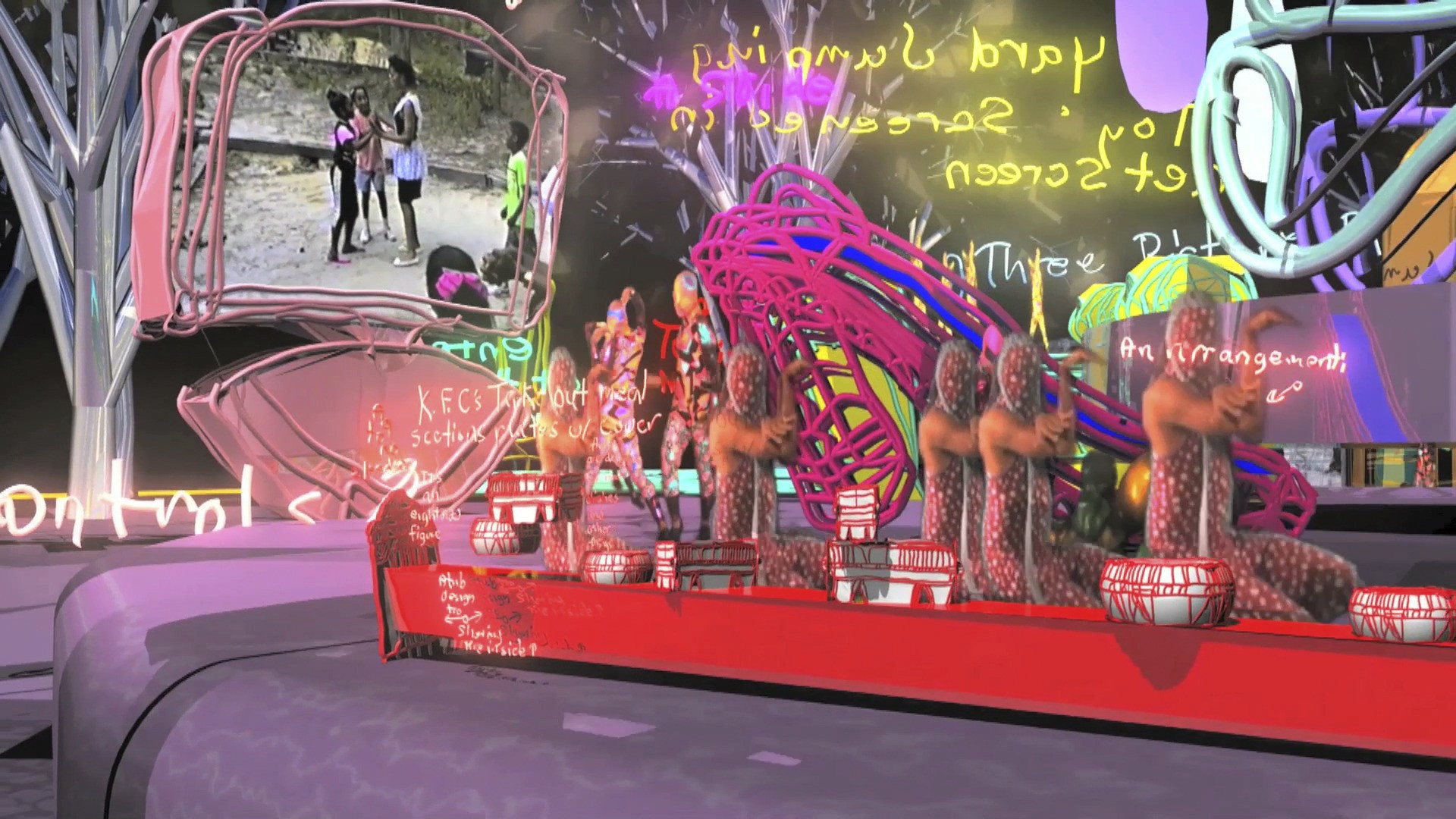 Jacolby Satterwhite. Country Ball 1989-2012. 2012 | MoMA