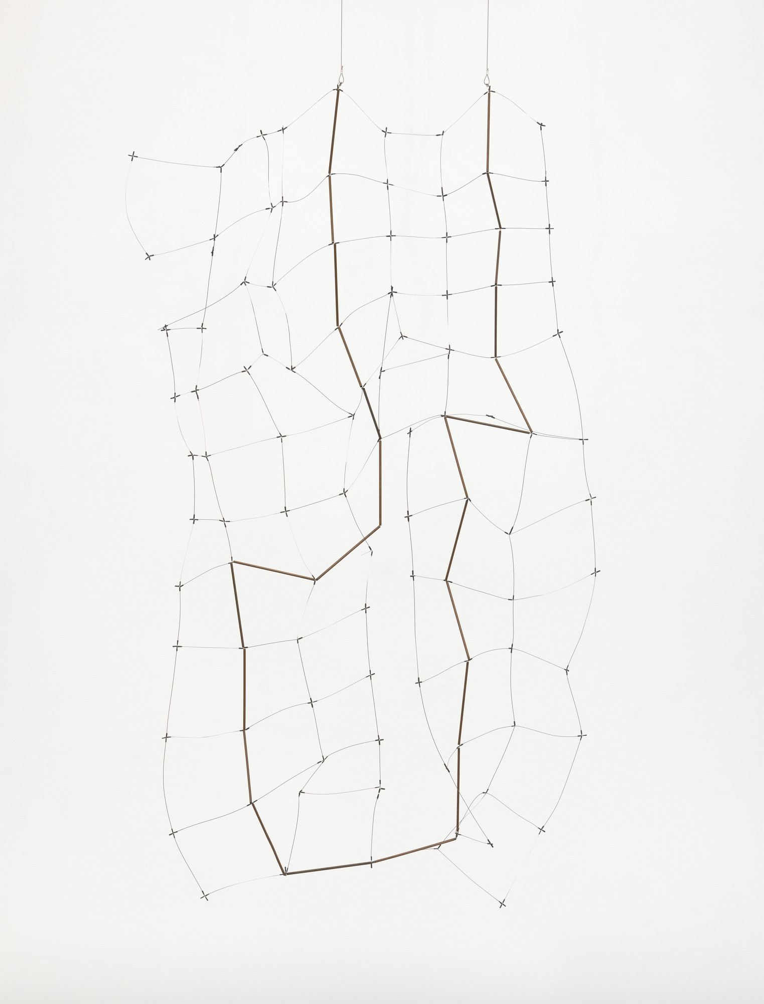 Gego (Gertrud Goldschmidt). Square Reticularea 71/11. 1971 Gego (Gertrud Goldschmidt). Square Reticularea 71/11. 1971