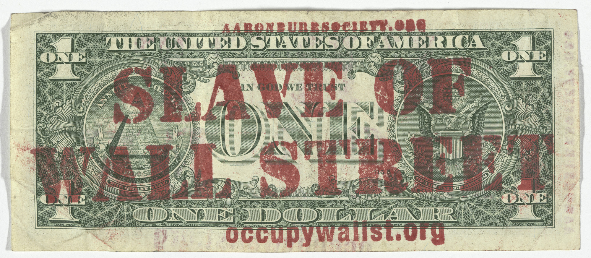 Aaron Burr Society, Jim Costanzo. Free Money Movement. 2009-ongoing