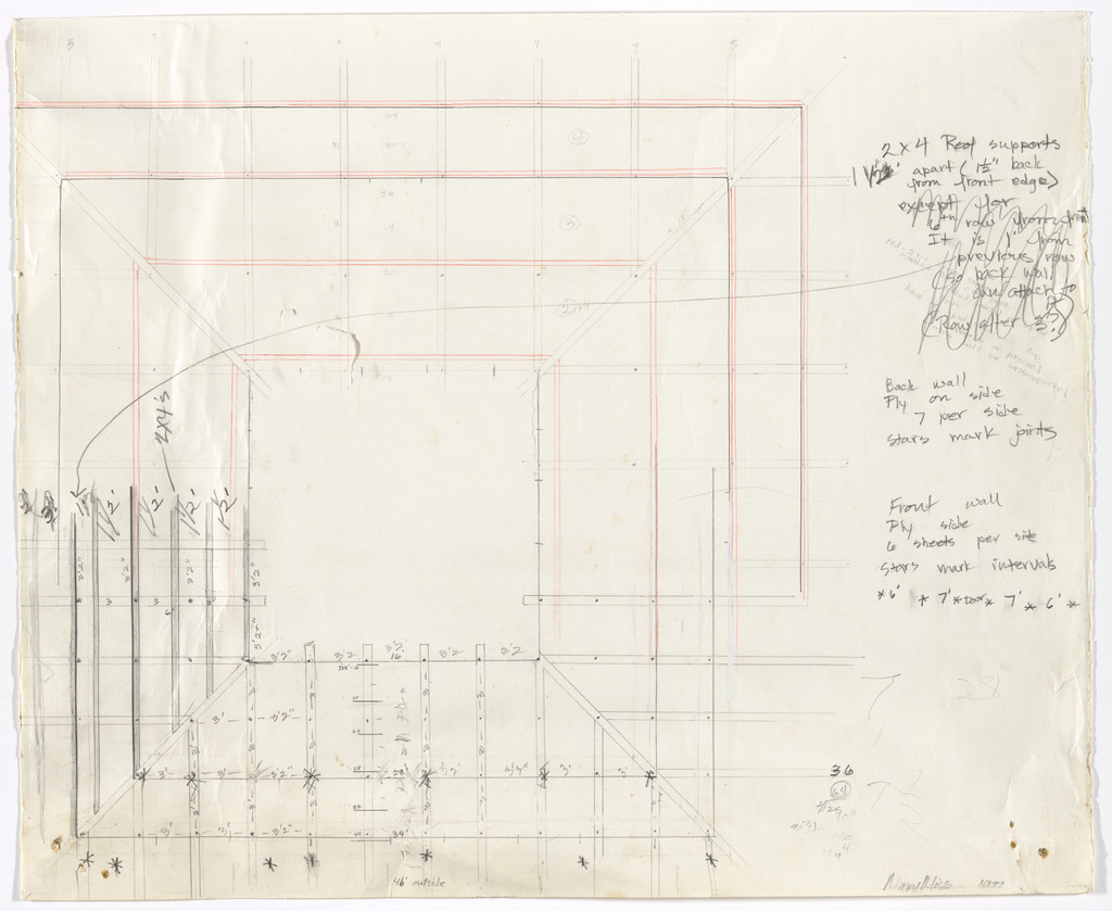 Study for Tower in Perimeters/Pavilions/Decoys