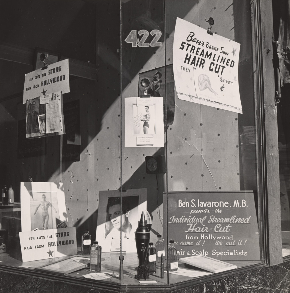 Ben's Barbershop Window