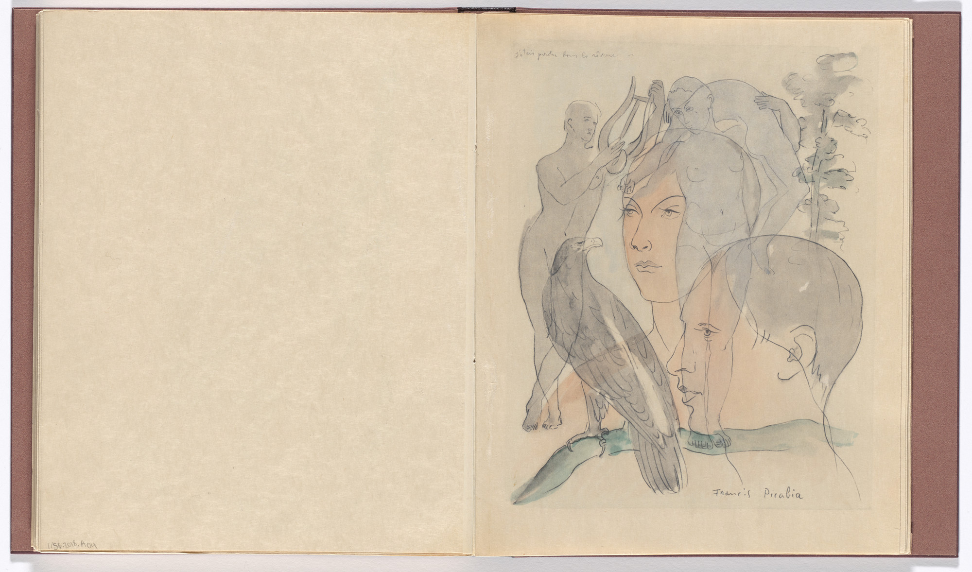 Francis Picabia. J'étais perdu dans la rêverie (I Was Lost in the Reverie) from Le Peseur d'âmes (The Weigher of Souls). 1931